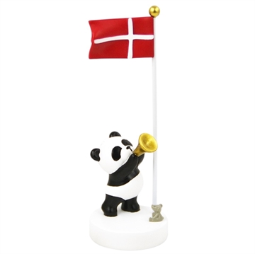 Bordflag med navn. Panda & mus fra kids by Friis